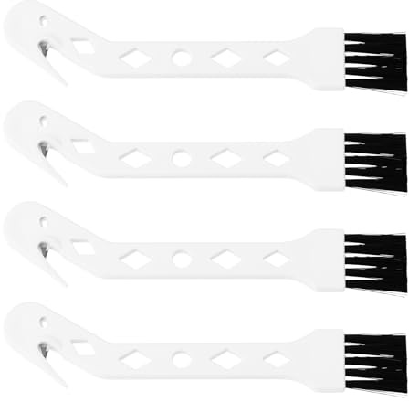 LT Easiyl Kehrroboter, Reinigungsbürste, 13,5 x 3 cm, für Haare, Tierhaare, Staub, 4 Stück