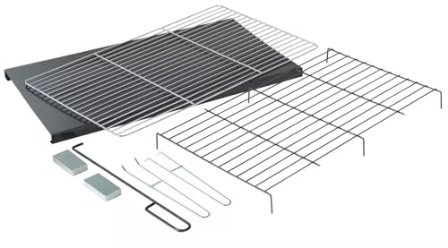 DIY Brick Charcoal BBQ Barbecue Stainless Steel Cooking Grill Kit | Ash Tray | Outdoor Cooking | Garden