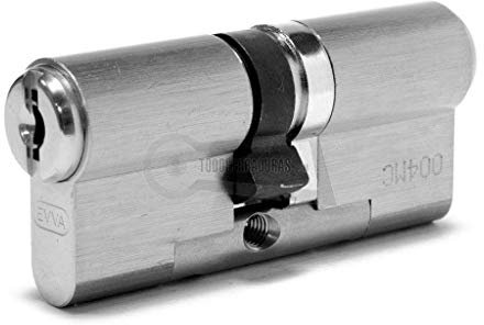 EVVA MCS Doppelzylinder mit 5 Design-Schlüssel schwarz, Länge (a/b) 31/36mm (c=67mm), einzigartige Magnet-Technologie, Not-u. Gefahrenfunktion BSZ, Modularbauweise SYMO, Aufbohr-, und Ziehschutz KZS