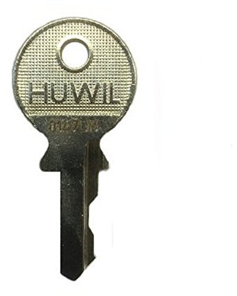 HUWIL Ersatzschlüssel N - Schließung N 2001 bis N 2207 - Nachschlüssel - Zusatzschlüssel - u.a. für Hebelzylinder,Möbelschlösser,Schrankschlösser - Schließung N2025