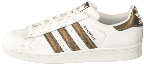 adidas Damen Superstar W Gymnastikschuhe, Schwarz Ftwr White Core Black Core Black, 36 EU