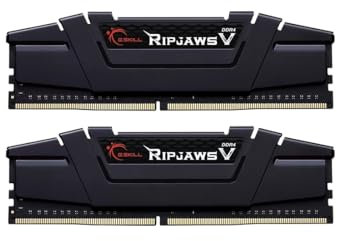 G.SKILL Ripjaws V - DDR4-16 GB: 2 x 8 GB - DIMM 288-PIN - ungepuffert, F4-3600C16D-16GVKC, schwarz