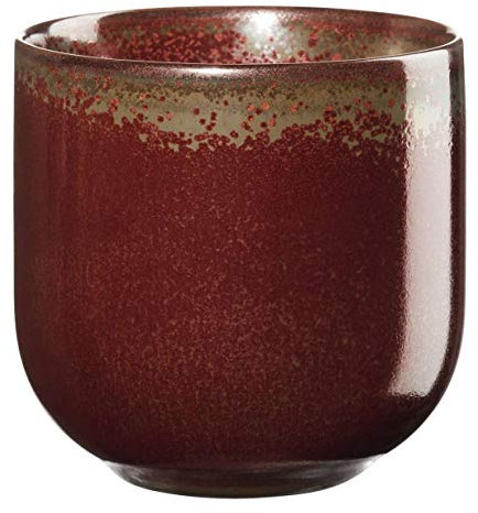 ASA Coppa Teebecher Set 2tlg. rost, aus Porzellan hergestellt, Inhalt: 200ml, 19080176, rot