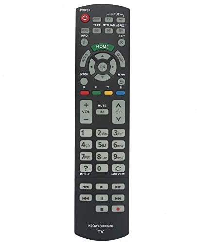 VINABTY N2QAYB000936 N2QAYB000863 N2QAYB000829 Telecomando di ricambio per PANASONIC TV TH55AS5700A TH55AS800A TH-55AS5700A TH-55AS800A TH-58AX800A TH-60AS800A TH-65AX8 TH65AX800A TH65AX900ATH85X940A