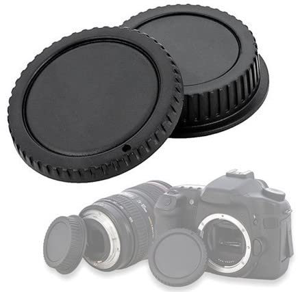 KIT TAPPO corpo macchina retro obiettivo COVER rear lens body cap compatibile con CANON EOS 5D 6D 760D 8000D 750D 1200D 70D 100D 700D 650D 60D 60DA 600D 1100D 550D 500D 50D 1000D 450D 400D 350D