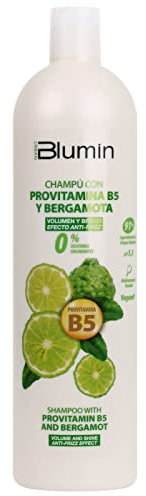 Blumin Anti-Frizz Effect Shampoo with Bergamot and Provitamin B5, Volume and Radiance, 1000 ml
