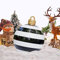 Aufblasbare Weihnachtskugel, Dekoration, riesiger Weihnachtsball, für den Außenbereich, Ornamente für Hochzeit, Festival, Heimdekoration, Hof, Rasen, Garten, Außendekoration, mit Pumpe (I), 60 cm
