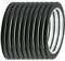 10 Pcs Whiteboard Tape Grid Marking Tape, 3 mm WidthGraphic Tape Self Adhesive Whiteboard Gridding Tape Chart Tape for Office School Grid Marking (Black)