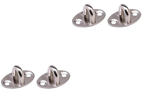 Alipis 10pièces De Plafond Acier Inoxydable De u Pour Fixation Au Plafond Pour Lustres Et Éclairage s Argenté