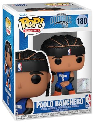 Funko Pop! NBA: Magic - Paolo Banchero - Vinyl-Sammelfigur - Geschenkidee - Offizielle Handelswaren - Spielzeug Für Kinder und Erwachsene - Sports Fans - Modellfigur Für Sammler und Display