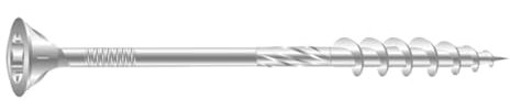 Vis de charpente 8x120mm fraisée Tx zingué Viswood