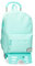 MOVOM Always on The Move Schulrucksack mit Trolley, Blau, 31,5 x 45 x 15 cm, Polyester, 21,26 l, blau, Schulrucksack mit Trolley