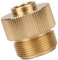 MUSISALY Gas Tank Adapter Gas Camping Stove Tank Stove Adapter Mr Buddy Heater Gas Cylinder Adapter Camping Stove Adapter Gas for Camping Stove Propane Small Tank Valve 58 Copper