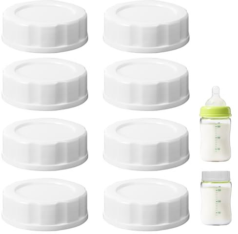8 Stück Babyflaschen Deckel für MAM Flaschen 6-18 Monate, Reiseflaschenverschlüsse mit MAM Flaschen, Reisekappen für Flaschen 0-6 Monate, Babyflaschen & Zubehör