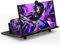 Homavit Lente ingrandimento smartphone,18 pollici 3D HD Amplificatore schermo cellulare, Ingranditore schermo smartphone,per guardare film e video per tutti smartphone (Nero)