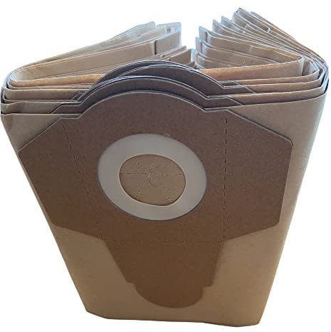 VACUUM BAGS FOR GUILD GWD16 16L WET & DRY VACUUM CLEANER HOOVER DUST BAGS PACK OF 5 APPROX 420 x 470 mm