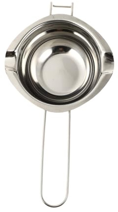 SOIMISS Wax Heater Pot with Long Handle Heat-Resistant Soap Melting Bowl for DIY Candle and Soap Making Corrosion-Resistant Melting Container for Home and Shop Use