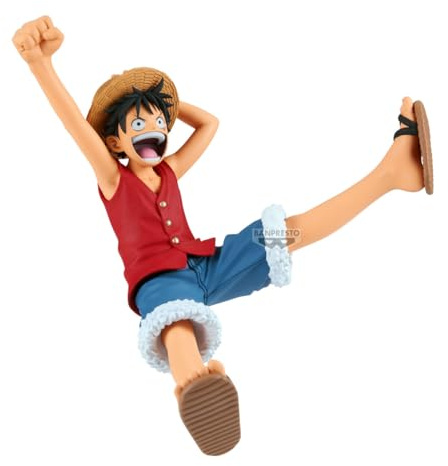 Banpresto Monkey D. Luffy One Piece Actionfigur, Romanze Dawn, Vol.1, 12 cm, PZ71357P, Mehrfarbig, Sammelfigur, ideal für Anime-Fans