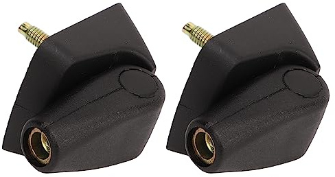 Tomantery Base D'antenne de Voiture de Remplacement 656110 pour //, 2 Pièces de Base D'antenne Robuste pour Autoradio, Simple à Installer pour 106 206 306 405 406 806 Expert, Matériau ABS