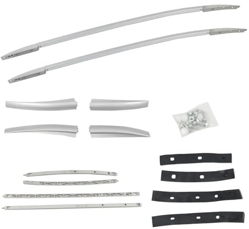 Generisch Dachträger Auto Dachträger Für Nissan Für Qashqai J11 2014-2021 Schienen Bar Gepäckträger Seite Bars Top Racks Schiene Aluminium Legierung Zubehör Auto Dachgepäckträger
