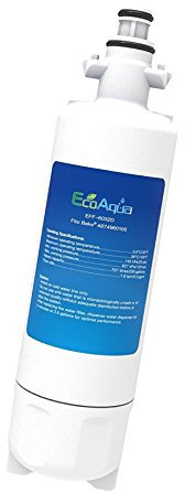 EcoAqua Wasserfilter für Beko 4874960100, 4394650100 - Kühlschrankwasserfilter, 1 Stück