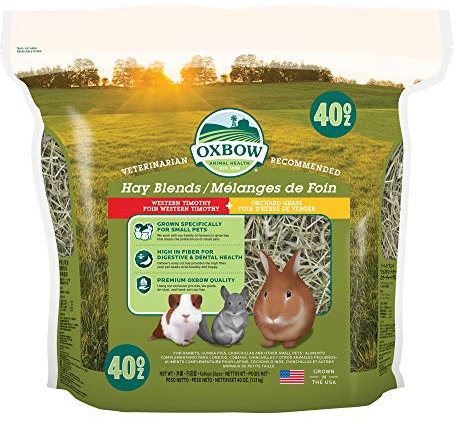 Oxbow Animal Health 13347/1009 Oxbow Hay Blends - Heu 100% biologische von Gras, für Nagetiere