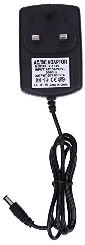 Akaddy Power Adapter - DC15V 1A Switching Power Supply AC 100V-240V to DC 15V Converter