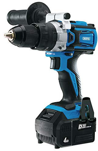 Draper 79894 D20 20V Brushless Combi Drill with 4.0Ah Battery and Fast Charger