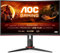 AOC Gaming C27G2ZU - 27 Zoll FHD Curved Monitor, 240 Hz, 0.5ms, FreeSync Premium (1920x1080, HDMI, DisplayPort, USB Hub) schwarz/rot