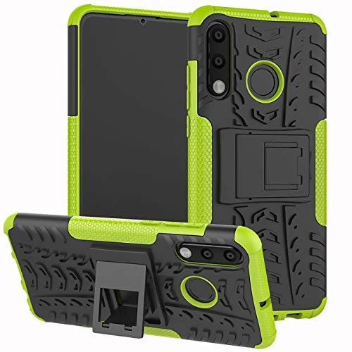 Verco Schutzhülle für Huawei P30 Lite Hülle, Armor Outdoor Handyhülle für P30 Lite Case Panzer Hardcase [Cover geeignet für Baustelle], Grün
