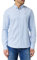 Tommy Jeans Herren Hemd TJM Slim Langarm, Blau (Perfume Blue), XS
