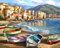 Peinture par Numéros pour Adulte, Kit de Peinture à l'huile sur Toile Bricolage pour Enfant avec pinceaux Peinture de Dessin de Pigment Acrylique 16x20 Pouces (Boat)