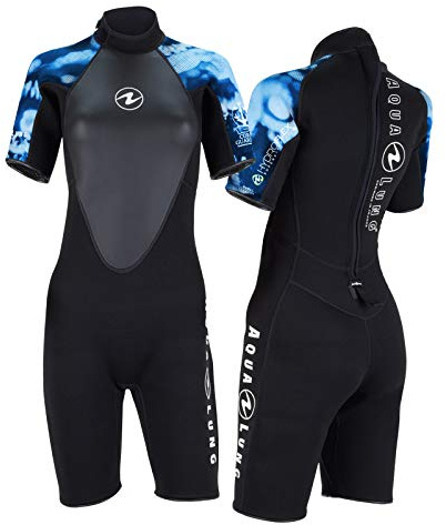 Aqua Lung Hydroflex Damen Shorty schwarz-blau, Größe:M