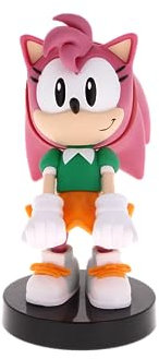 Cable Guys - Amy Rose Sonic the Hedgehog Gaming Accessories Holder & Phone Holder for most Controller (Xbox, Play Station, Nintendo Switch) & Phone