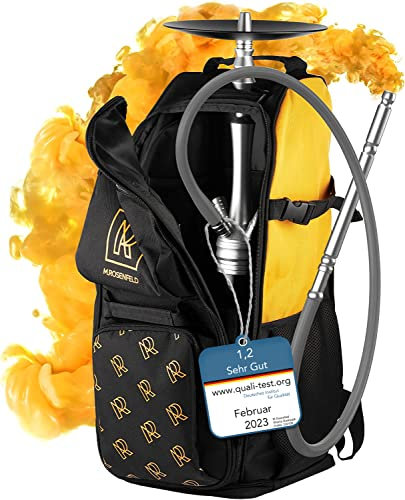 Mochila Para Cachimba Maletas De Viaje Con 13 Compartimentos Para Boquillas Cachimba Shisha Accesorios Bolsa Grande Para Cachimba Acolchado Y Resistente Al Agua Mochila De Viaje