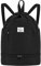 KAMO Rucksack mit Kordelzug – Sport-/Schwimm-/Yoga-Rucksack mit Schuhfach, schwarz, Einheitsgröße,