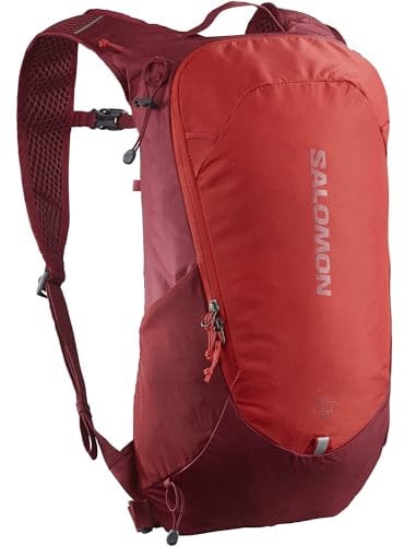 Salomon Trailblazer 10 Zaino 10L Unisex da Escursionismo, Versatilità, Facilità di utilizzo, Comfort e leggerezza, Rosso