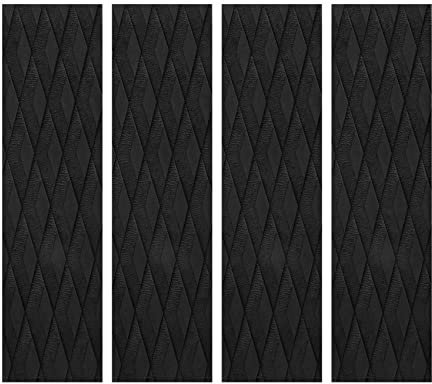 Ecverbyh 4 Stück Traktions-Pads für Surfboards, Surfboards, Skimboards, Traktion Pads, Anti- Front-Tail Pad für Surfboards, Kiteboard