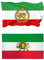 SHANGYU Iran-Flagge, 90 x 150 cm, Grün, Weiß, Rot, Löwe und Sonne, Polyester, für Innen und Außen, Fußballspiel 2022