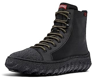 Camper Ground K400584, Stivale alla caviglia Donna, Nero 008, 38 EU