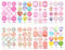 16 Bögen Muttertags Aufkleber, Florale Muttertags-Etiketten Runde Blumen Muttertags Aufkleber für Briefumschläge, Gastgeschenke, Karten, Dekorationen