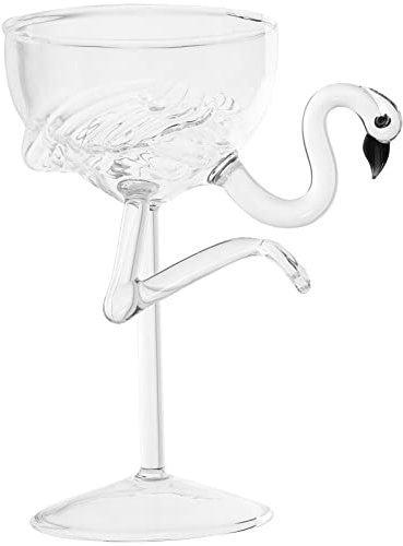 jojofuny Élégants Verres À Cocktail En Cristal Au Design Flamant Rose Pour Fêtes À Domicile