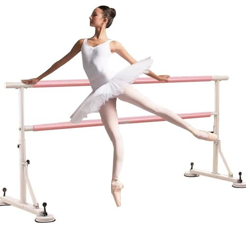 Ballettstange Bewegliche Ballettstange aus Stahl mit Einstellbarer Höhe, geeignet for Kinder und Erwachsene, kann EIN Gewicht von 250 kg tragen (Size : 1m/3.3FT)