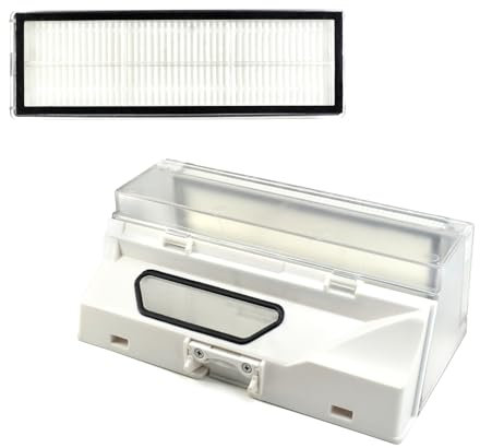 JOYSOG Scatola di raccolta della polvere per Xiaomi Roborock S50 S51 S52 S55 T6 Aspirapolvere Scatola di Polvere di Raccolta Accessori Parti