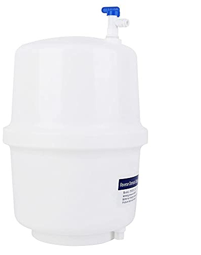 Ejoyous Réservoir de Stockage d'eau sous Pression, Réservoir de Stockage d'eau de 3,2 Gallons Réservoir d'eau sous Pression avec Robinet à Tournant Sphérique Système de Filtration d'eau