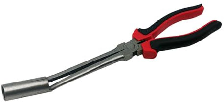 Okiyakusama Spark Plug Removal Pliers Spark Boot Remover Hand Tools,Steel Repair Tool,High Voltage Wire Clamp Cylinder Cable Removal Tool, Sleeve Head