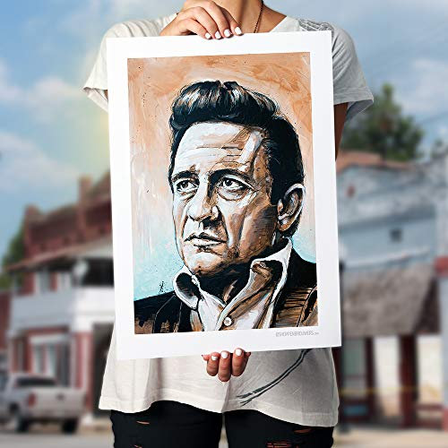 Johnny Cash 01 Poster 50x70 cm