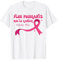 Octobre Rose 2024 Ruban Rose Sensibilisation Cancer Du Sein T-Shirt