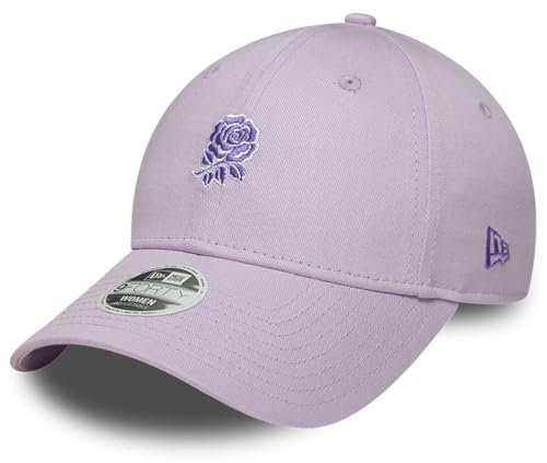 New Era 9Forty - Berretto da donna, modello England Rugby Purple, Lilla, Taglia unica