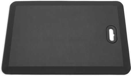 Fohfurniture Anti-Ermüdungsmatte Steharbeitsplatz 75x51x2 cm, Stehmatte mit Griff für Stehtisch Schreibtisch Küche Büro, Küchenteppich Arbeitsplatzmatte für Stehen/Sitz, Wassericht & rutschfest